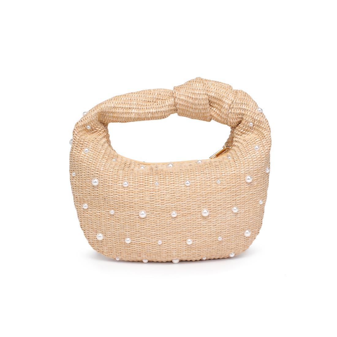 Product Image of Urban Expressions Tracy - Pearls Clutch 840611141644 View 3 | Natural