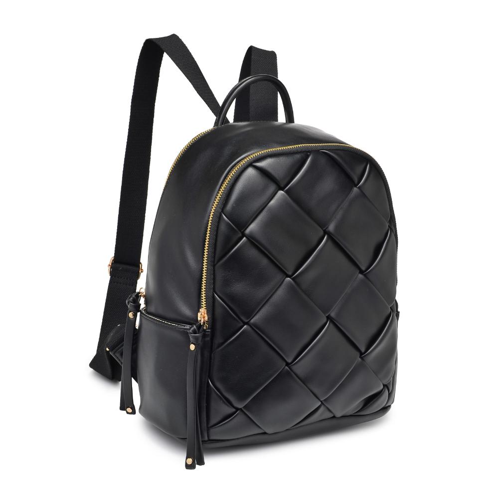 Product Image of Urban Expressions Blossom Backpack 840611130617 View 6 | Black