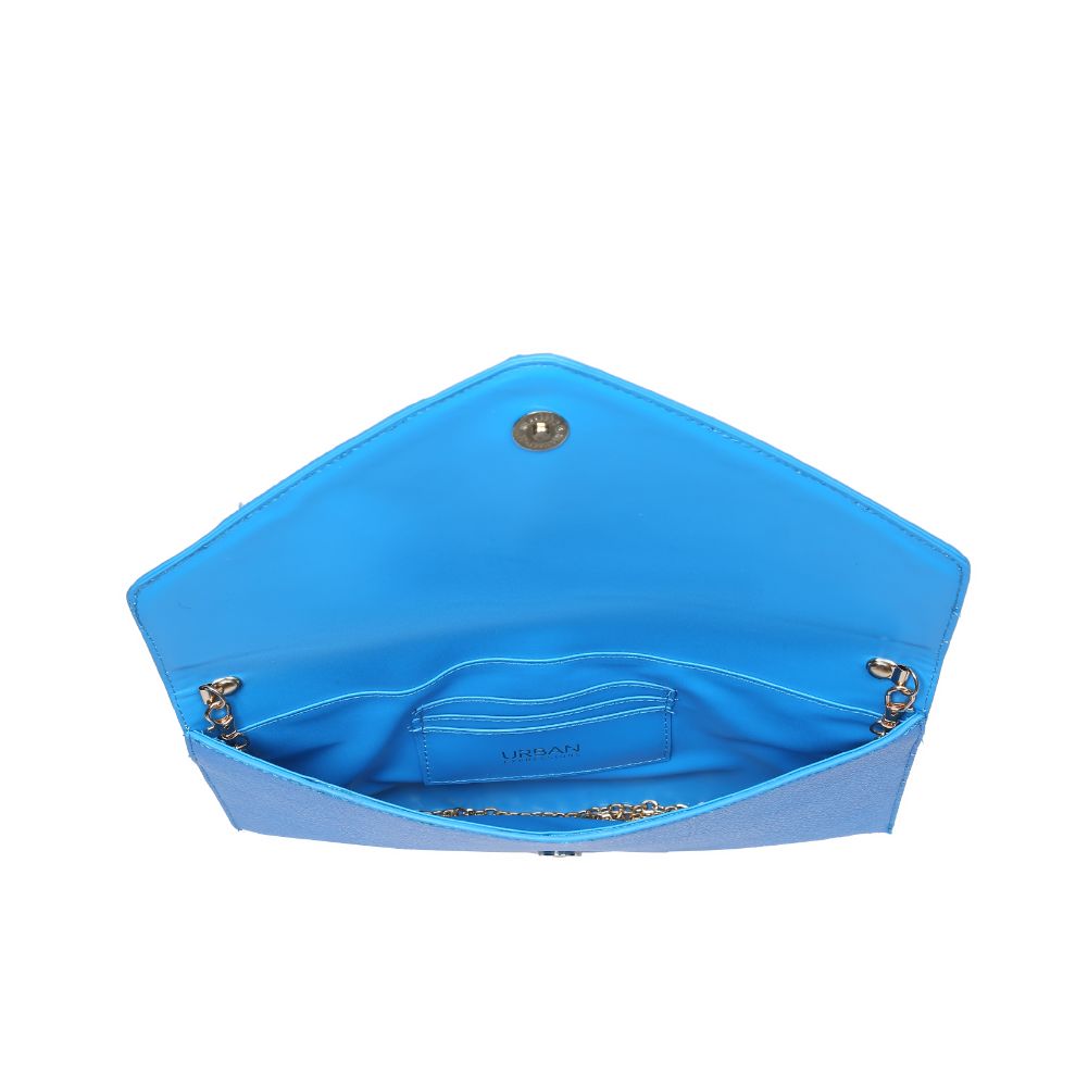 Product Image of Urban Expressions Izzy Clutch 840611100290 View 8 | Azure