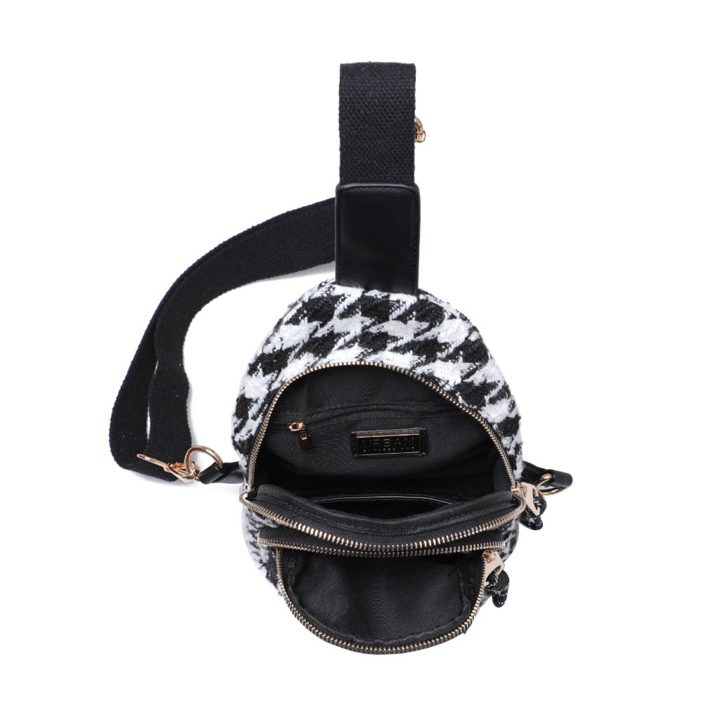 Product Image of Urban Expressions Ace - Houndstooth Sling Backpack 840611104564 View 8 | Houndstooth