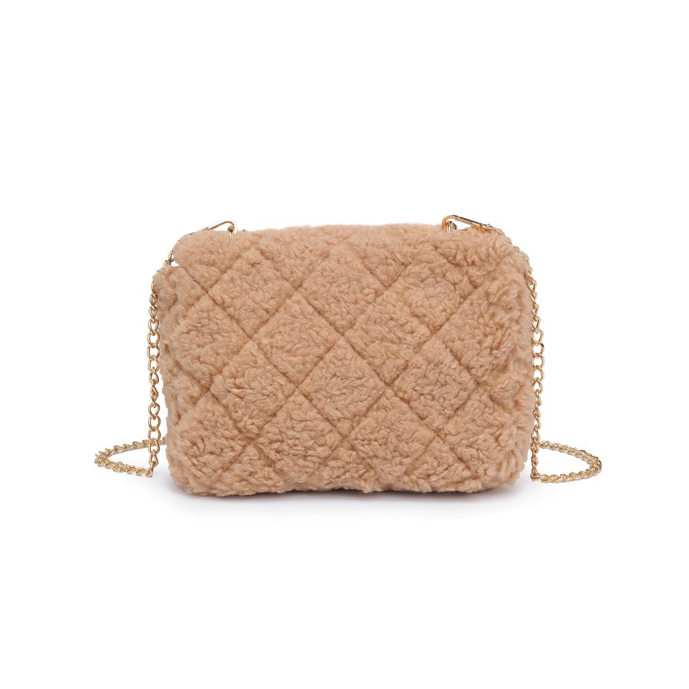 Product Image of Urban Expressions Corriedale - Sherpa Crossbody 818209010009 View 7 | Camel