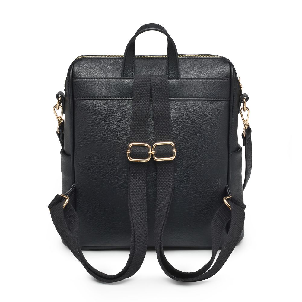 Product Image of Urban Expressions Caroline Backpack 840611103246 View 7 | Black