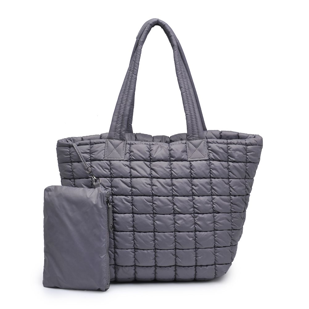 Product Image of Urban Expressions Breakaway - Puffer Tote 840611119841 View 5 | Carbon