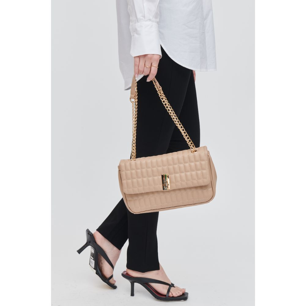 Woman wearing Natural Urban Expressions Farah Crossbody 840611107107 View 2 | Natural