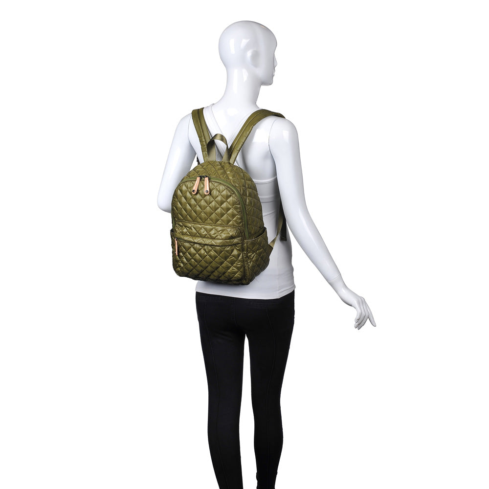 Product Image of Urban Expressions Swish Backpack 840611148896 View 5 | Olive