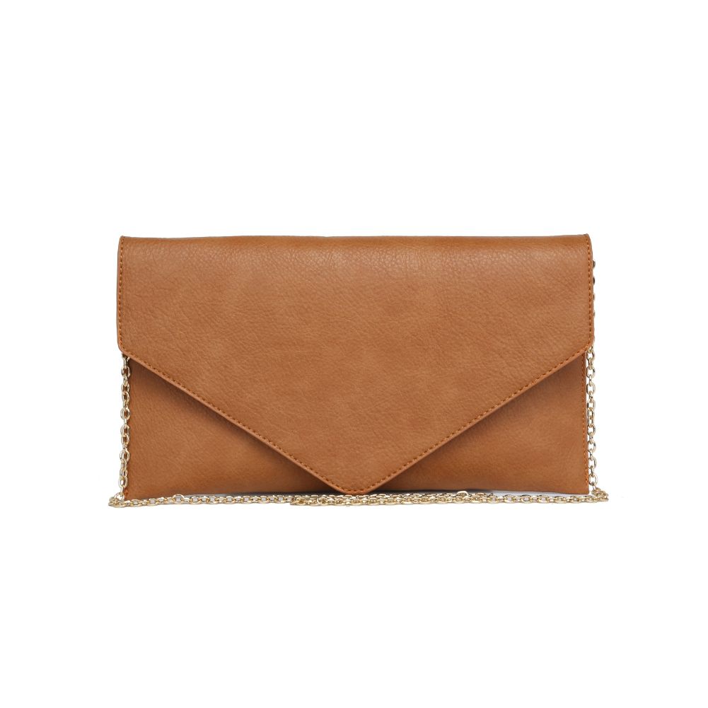 Product Image of Urban Expressions Izzy Clutch 840611100214 View 5 | Tan