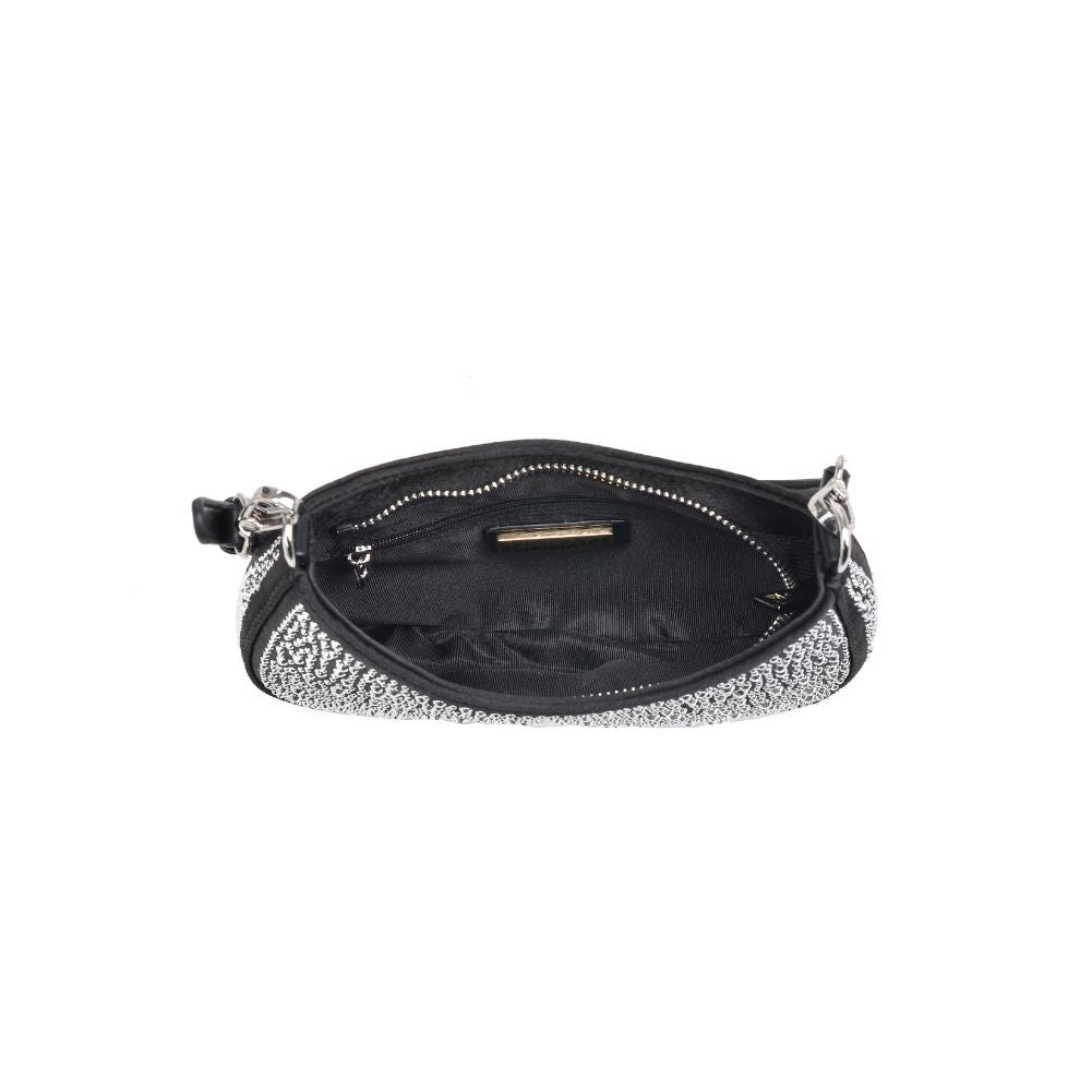 Product Image of Urban Expressions Fantasia Evening Bag 840611106025 View 8 | Black Silver