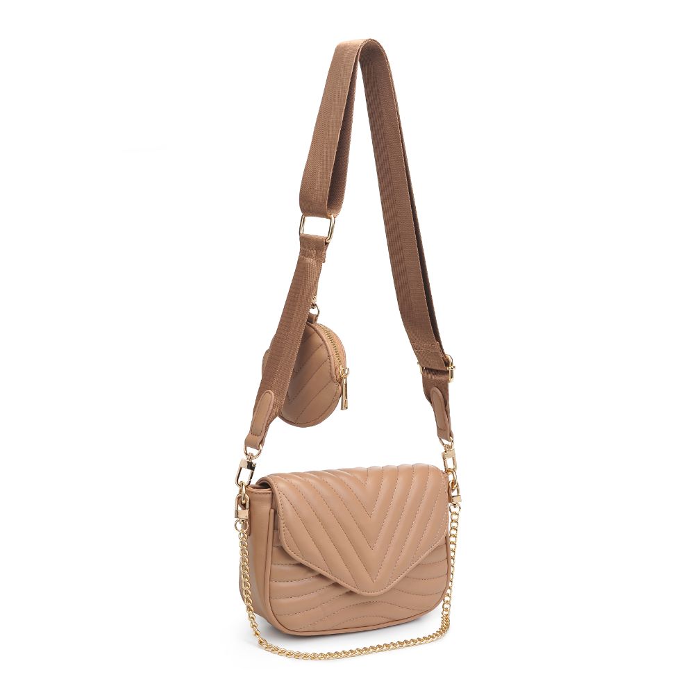 Product Image of Urban Expressions Rayne Crossbody 840611183071 View 6 | Nude