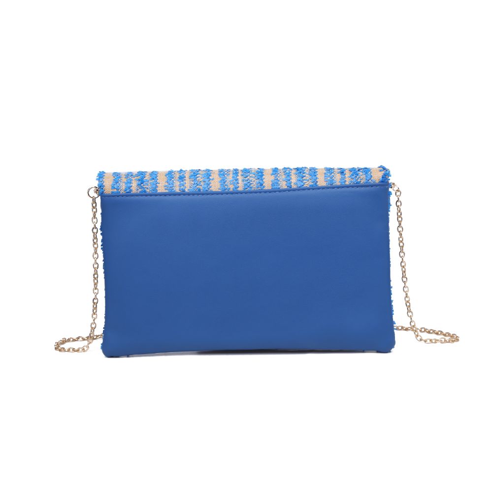 Product Image of Urban Expressions Mayotte Clutch 818209017541 View 7 | Electric Blue