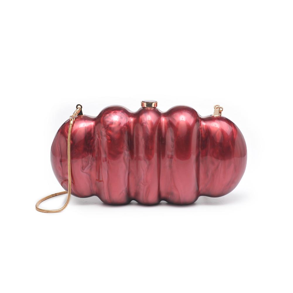 Product Image of Urban Expressions Myla Evening Bag 840611127730 View 5 | Burgundy