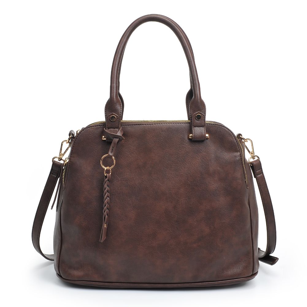 Product Image of Urban Expressions Noreen Satchel 840611185341 View 5 | Espresso