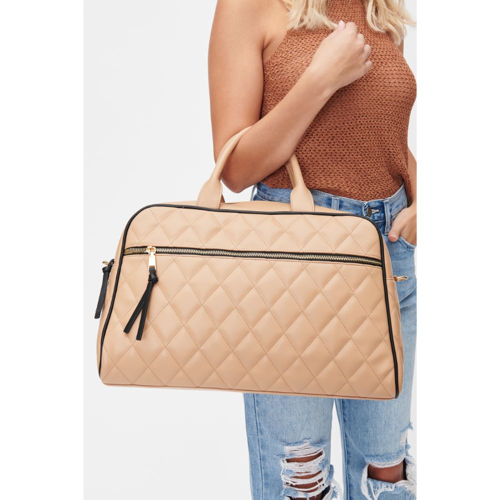 Woman wearing Natural Urban Expressions Philippa Weekender 818209011426 View 1 | Natural