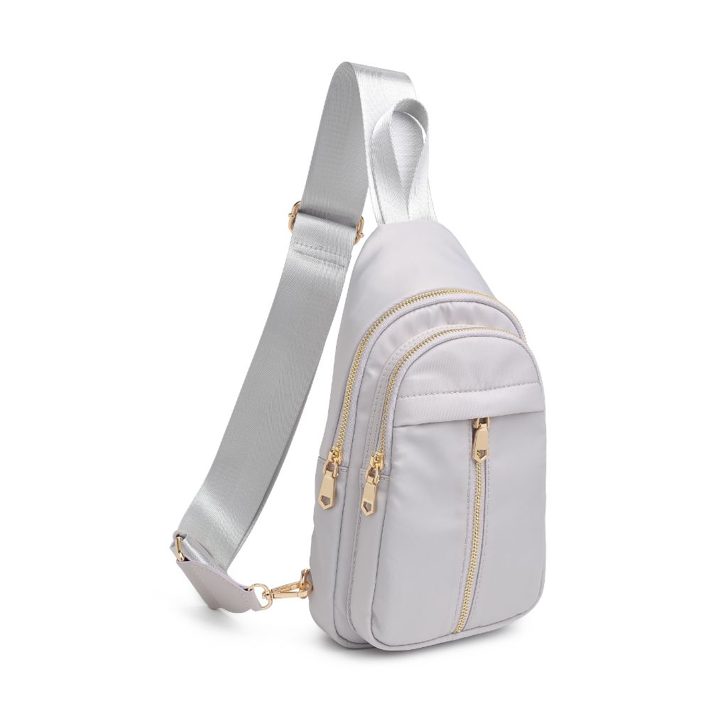 Product Image of Urban Expressions Wagner Sling Backpack 840611108364 View 6 | Grey