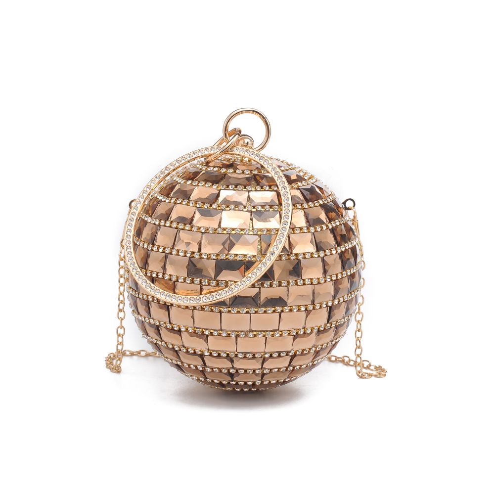 Product Image of Urban Expressions Disco Evening Bag 818209012706 View 5 | Gold