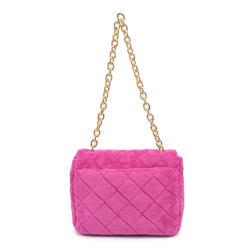 Product Image of Urban Expressions Keeley Sherpa Crossbody 840611102782 View 7 | Magenta