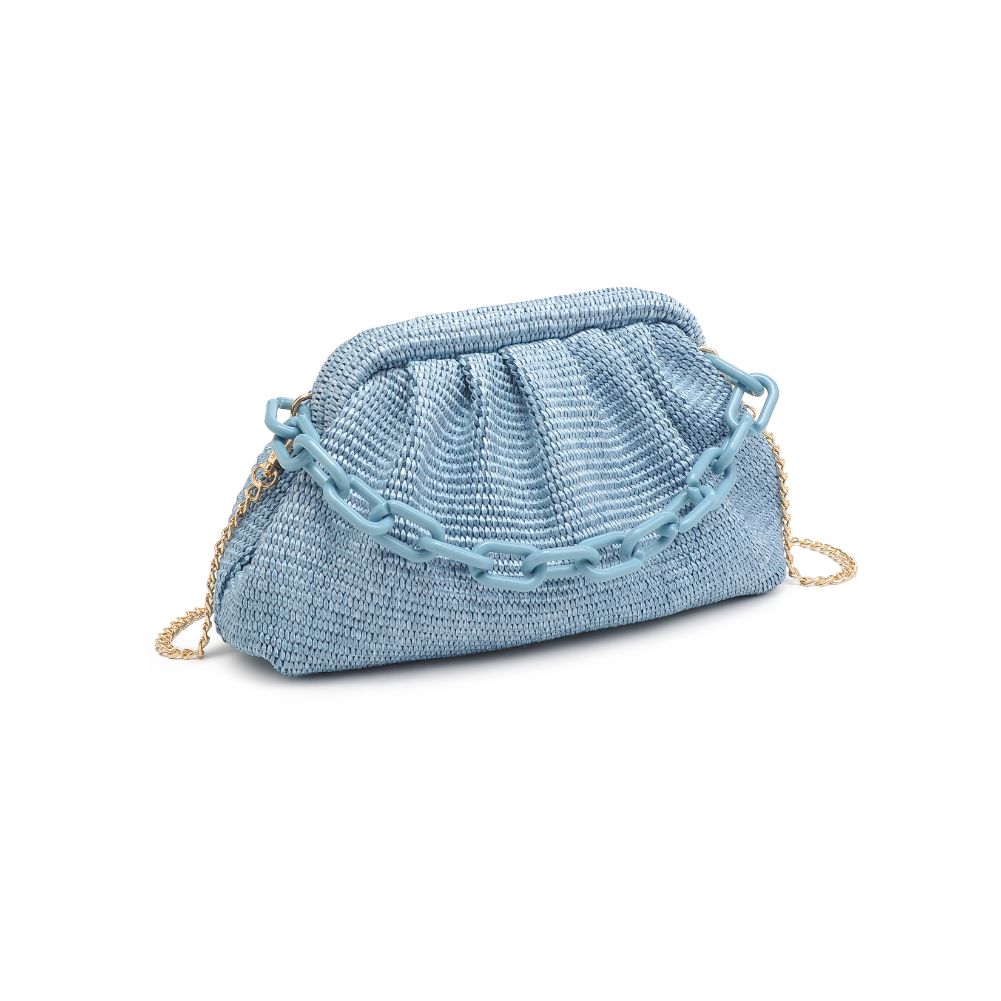 Product Image of Urban Expressions Solana Clutch 840611105769 View 6 | Sky Blue