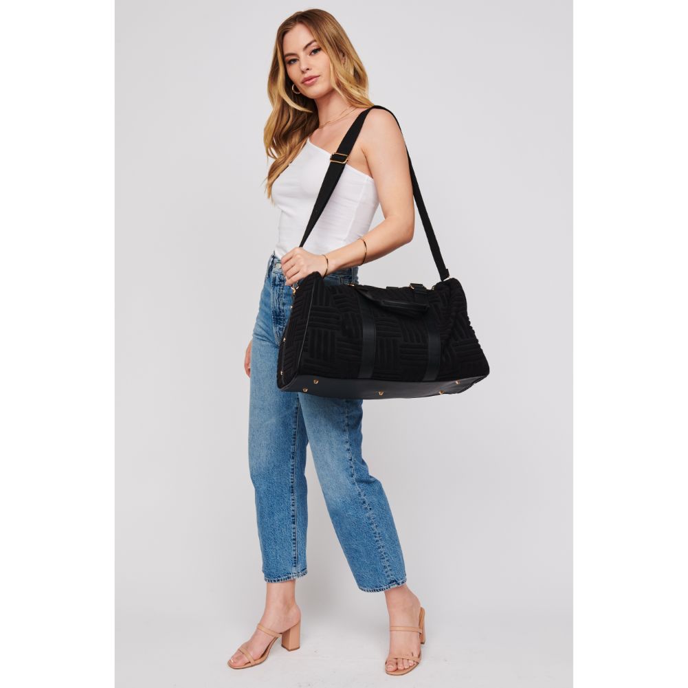 Woman wearing Black Urban Expressions Perrie Weekender 818209019828 View 1 | Black