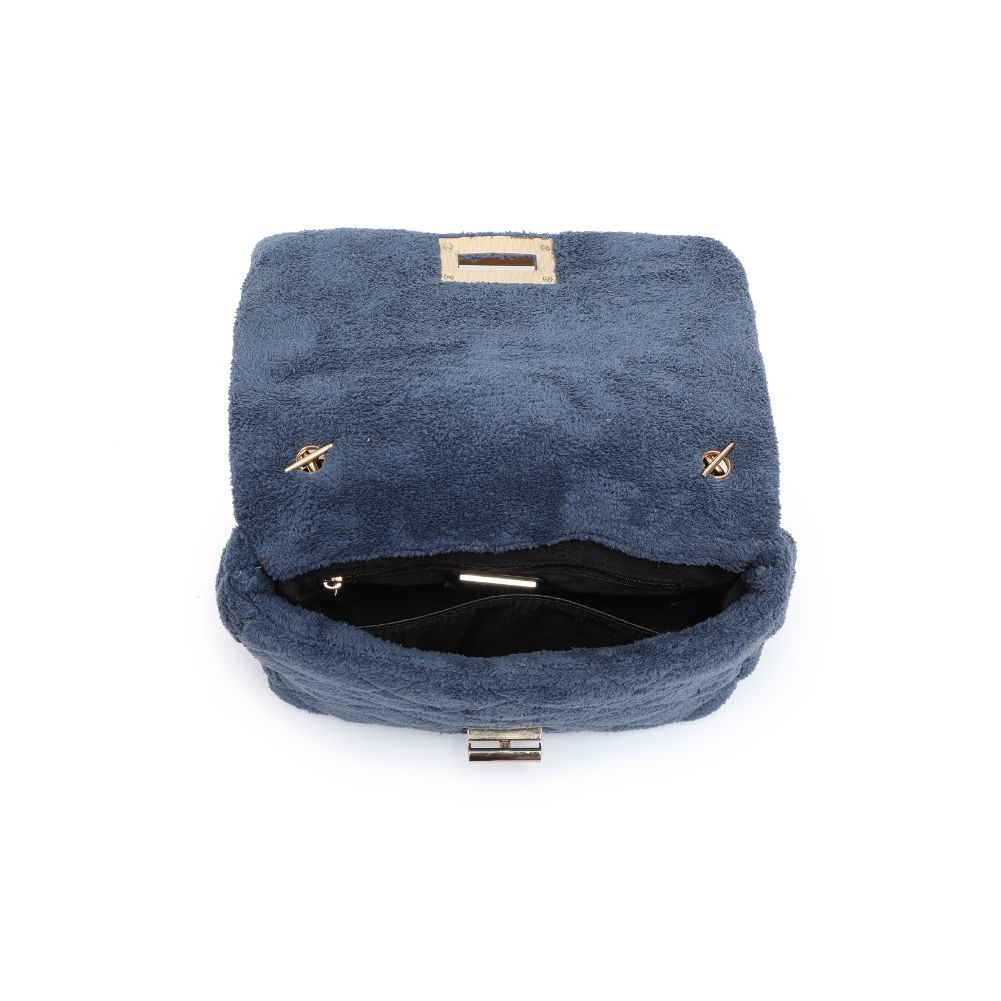 Product Image of Urban Expressions Keeley Sherpa Crossbody 840611102799 View 8 | Denim