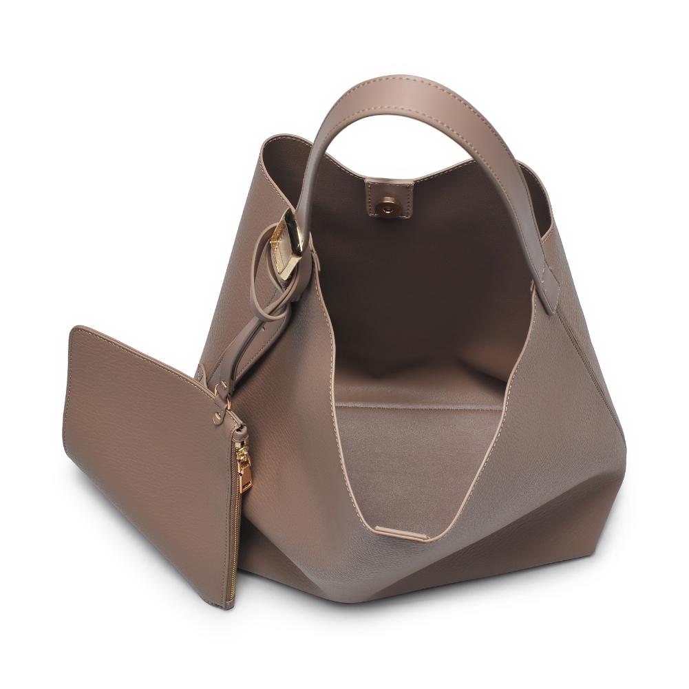 Product Image of Urban Expressions Zelda Hobo 840611139207 View 8 | Taupe