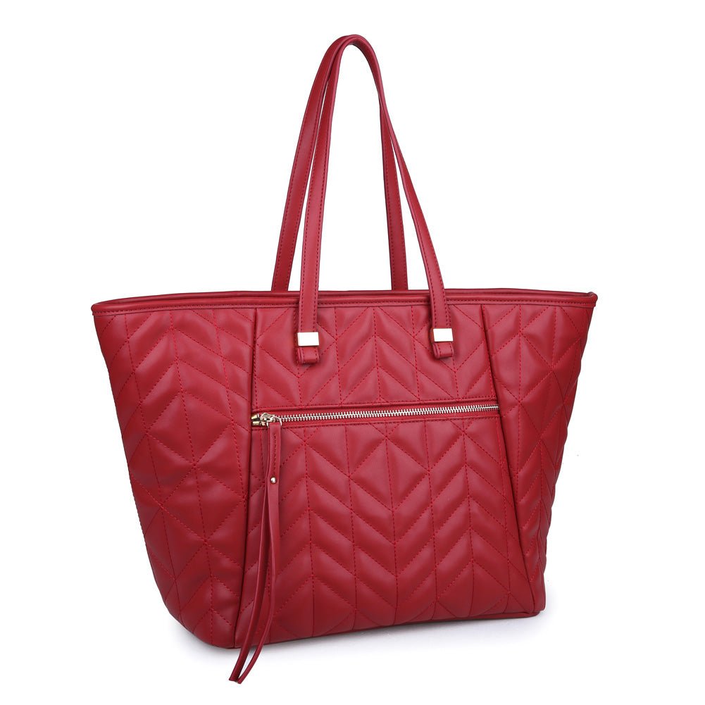 Product Image of Urban Expressions Samantha Tote NA-840611149930 View 2 | Red