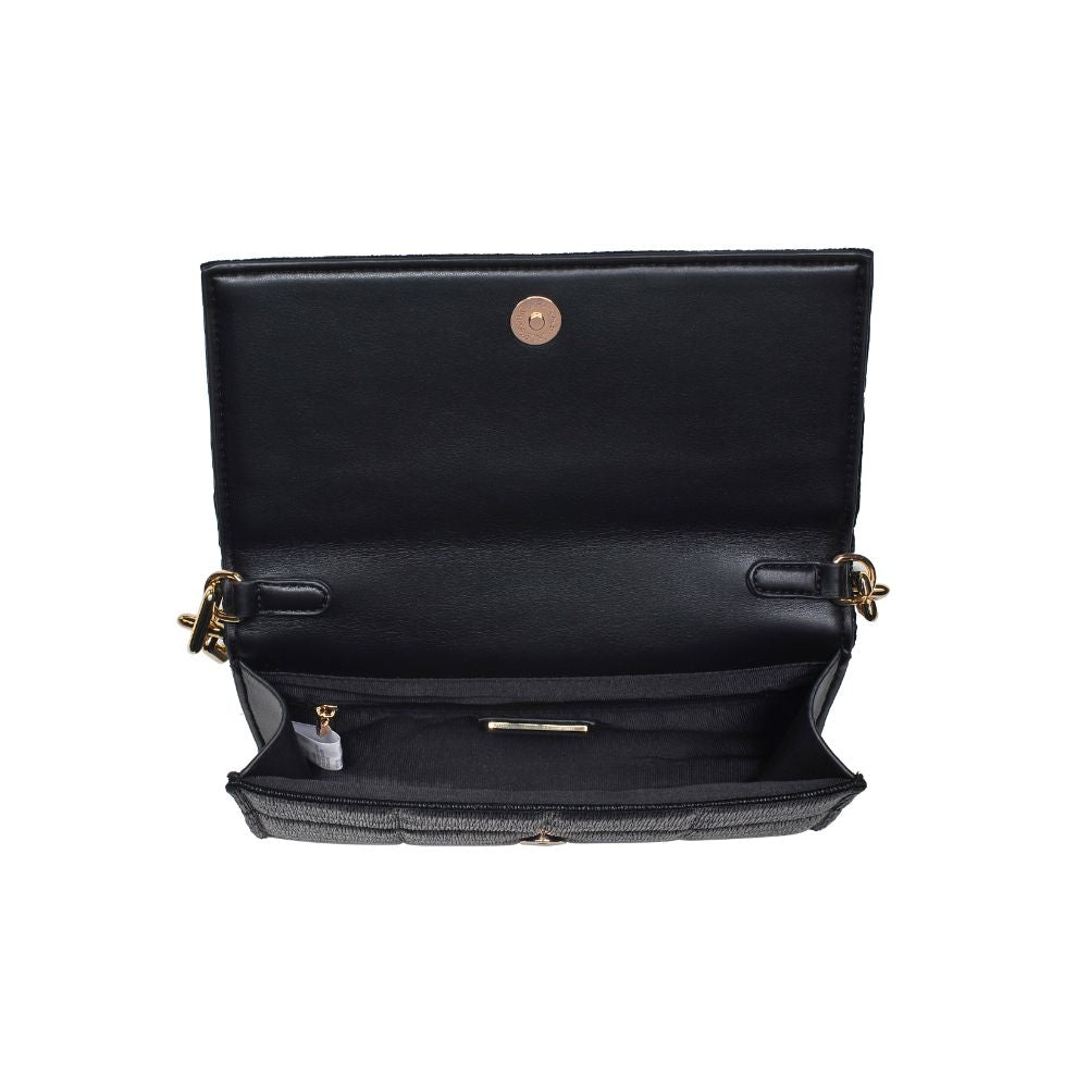 Product Image of Urban Expressions Blaire Crossbody 840611113948 View 8 | Black