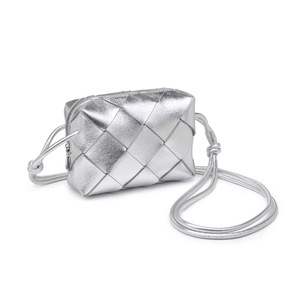 Product Image of Urban Expressions Kennedy Crossbody 840611124173 View 2 | Silver