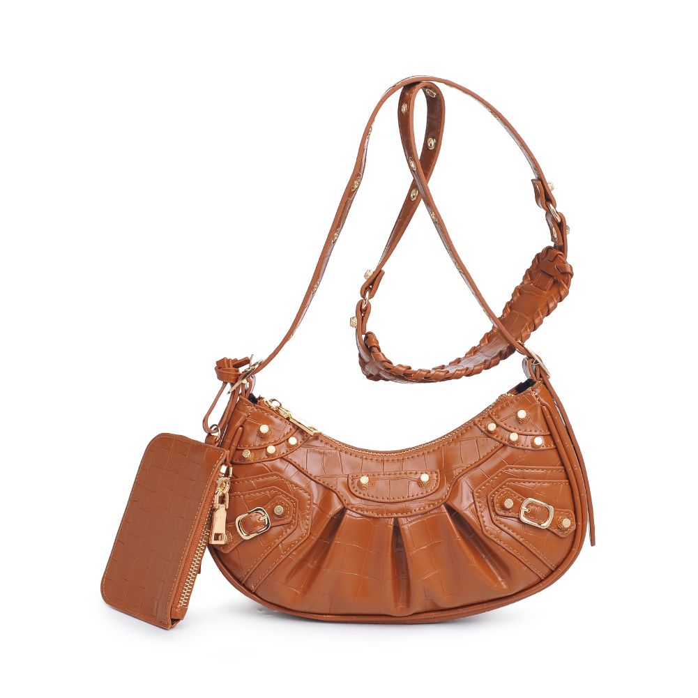 Product Image of Urban Expressions Bellatrix Crossbody 840611188489 View 5 | Tan