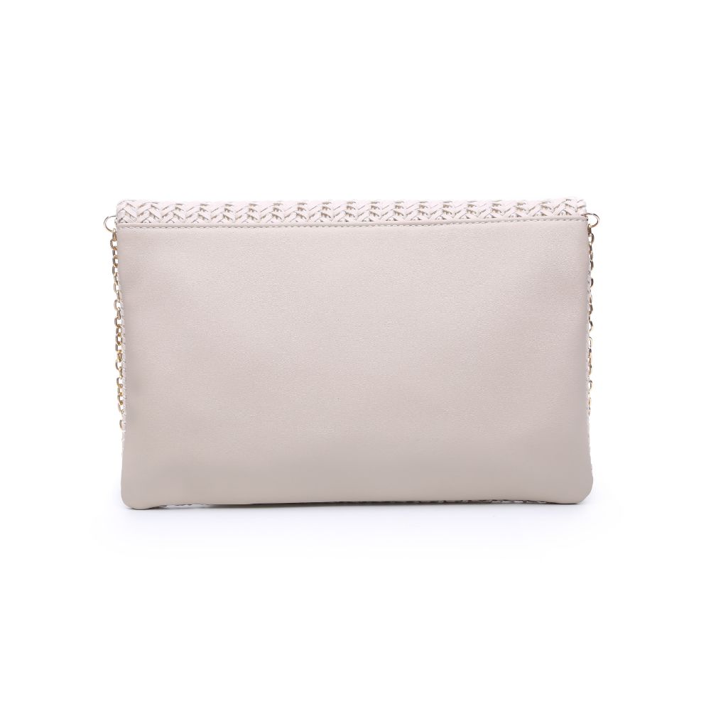 Product Image of Urban Expressions Carrie Clutch 840611170866 View 7 | Cream