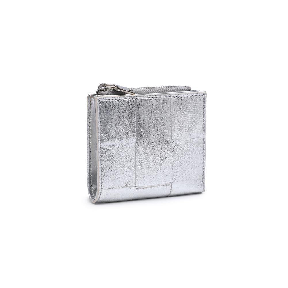 Product Image of Urban Expressions Amelie Wallet 840611128942 View 6 | Silver