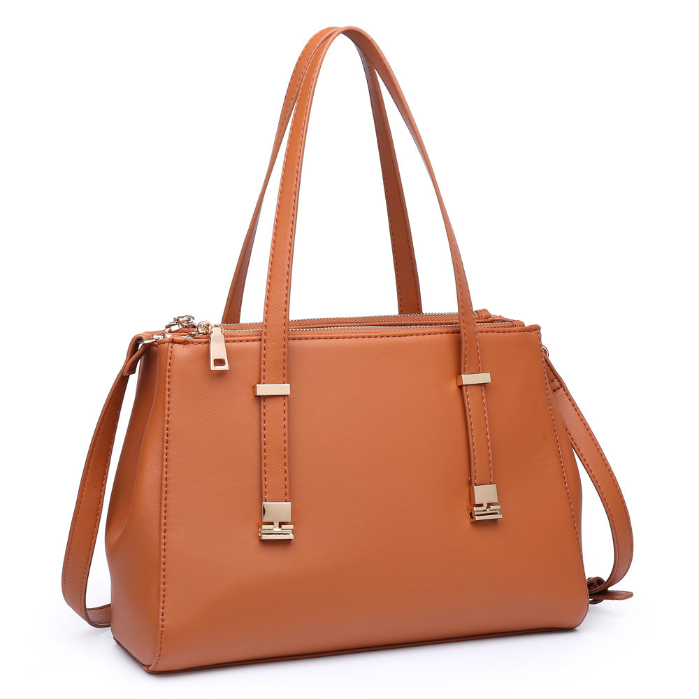 Product Image of Urban Expressions Jameson Satchel NA-840611161284 View 2 | Tan