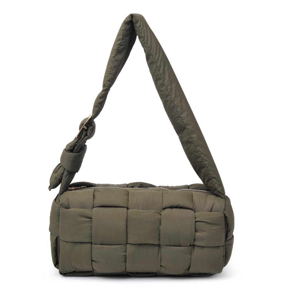 Product Image of Urban Expressions Brett Shoulder Bag 840611193476 View 5 | Olive