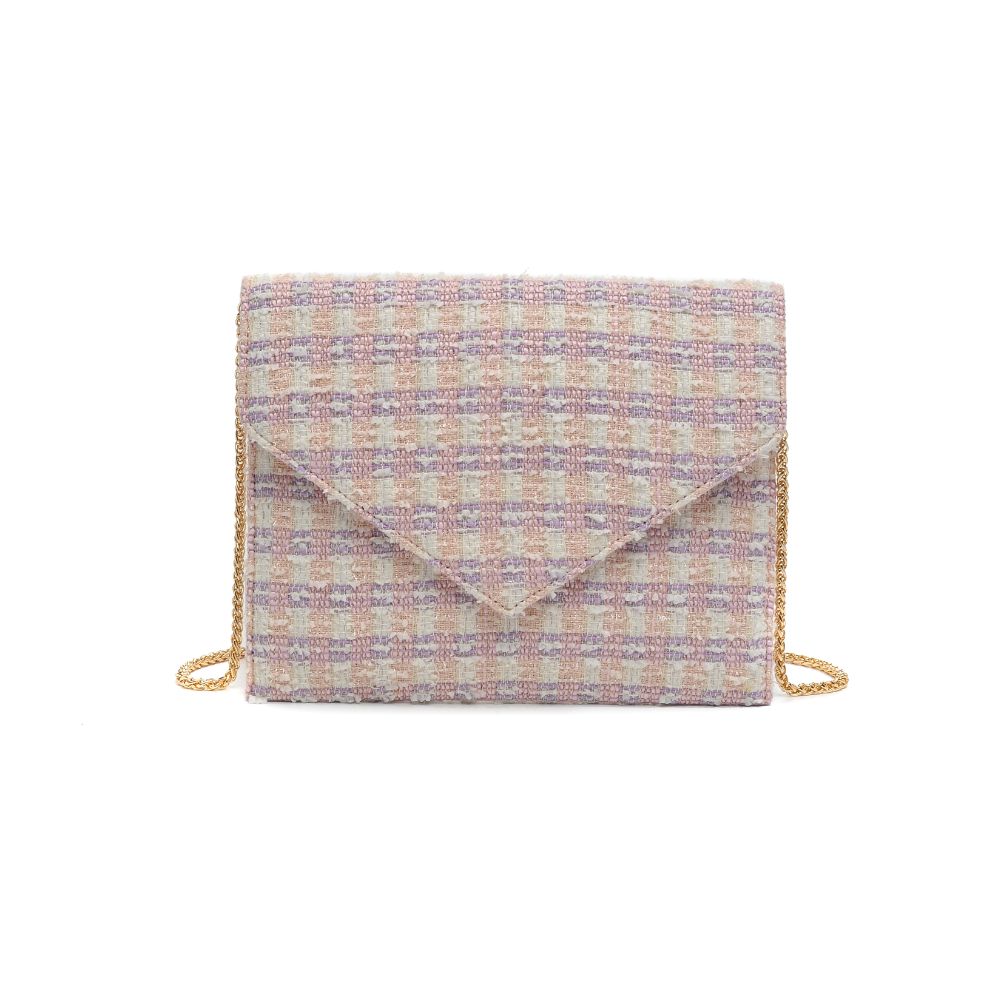 Product Image of Urban Expressions Lucinda Clutch 818209018654 View 5 | Petal Pink