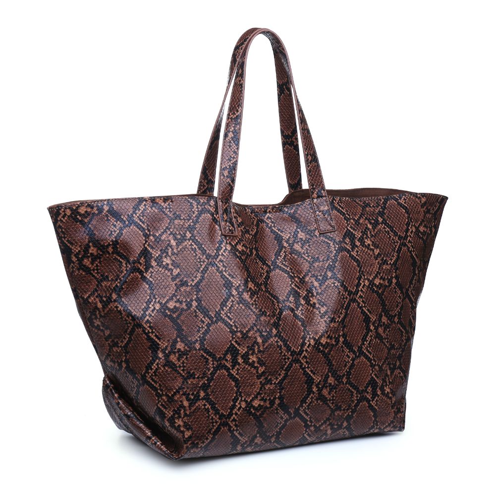 Product Image of Urban Expressions Mylah Tote 840611163363 View 2 | Chocolate