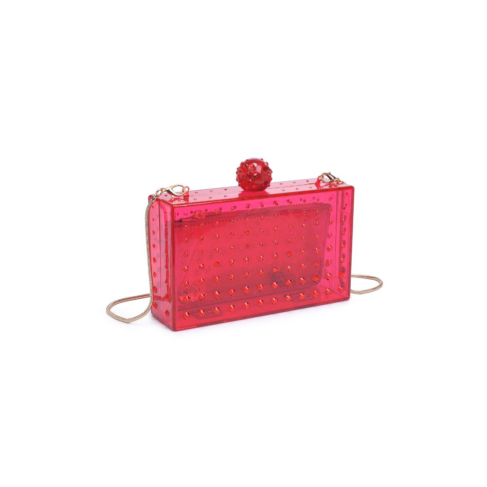 Product Image of Urban Expressions Melisha Evening Bag 840611112255 View 6 | Magenta