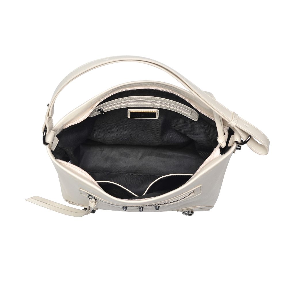 Product Image of Urban Expressions Yolonda Hobo 840611105653 View 8 | Ivory