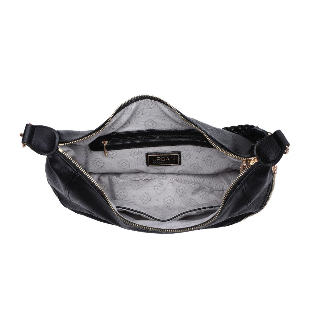 Product Image of Urban Expressions Virginia Crossbody 818209015219 View 8 | Black