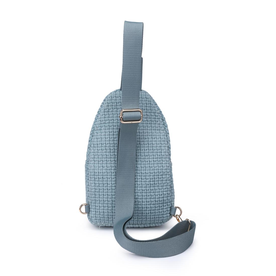 Product Image of Urban Expressions Jean Sling Backpack 840611146540 View 7 | Blue