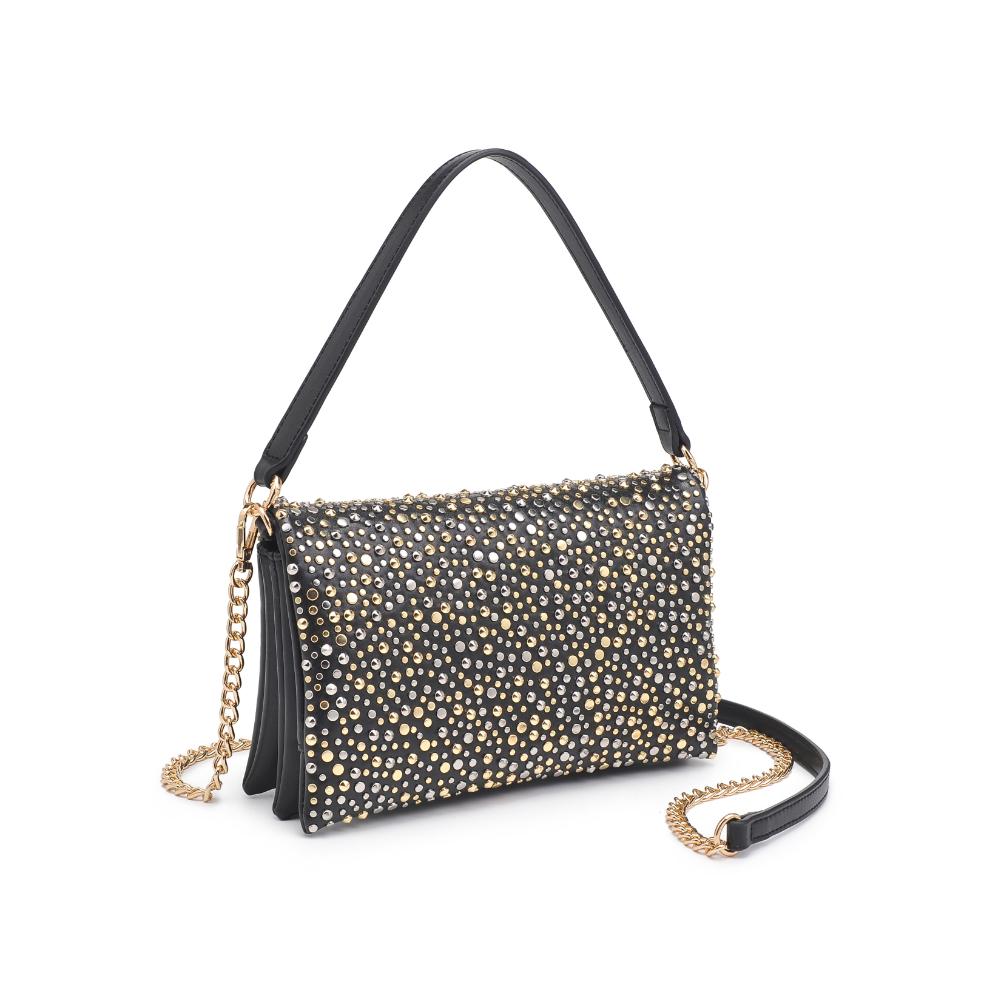 Product Image of Urban Expressions Krista Evening Bag 840611139122 View 6 | Black