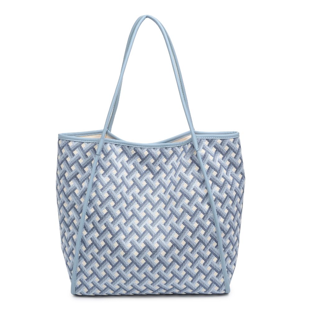 Product Image of Urban Expressions Tansy Tote 818209016094 View 5 | Blue Combo