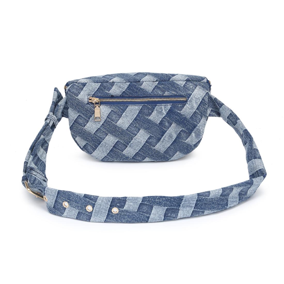 Product Image of Urban Expressions Leslie Belt Bag 840611160744 View 7 | Denim