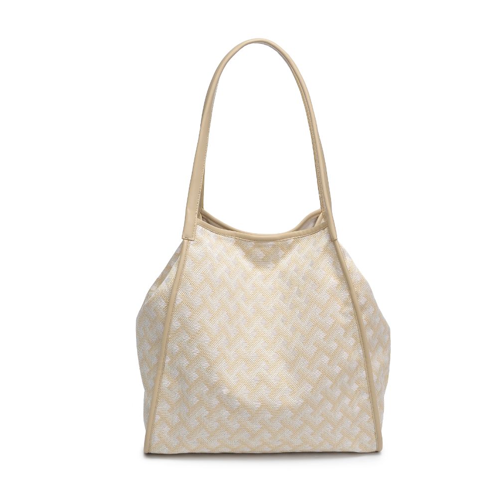 Product Image of Urban Expressions Tansy Tote 818209016117 View 5 | Beige Combo