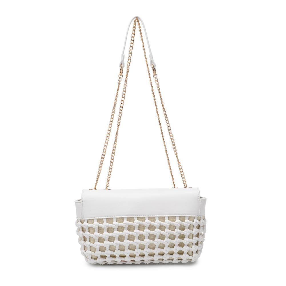 Product Image of Urban Expressions Erin Crossbody 840611128553 View 7 | White