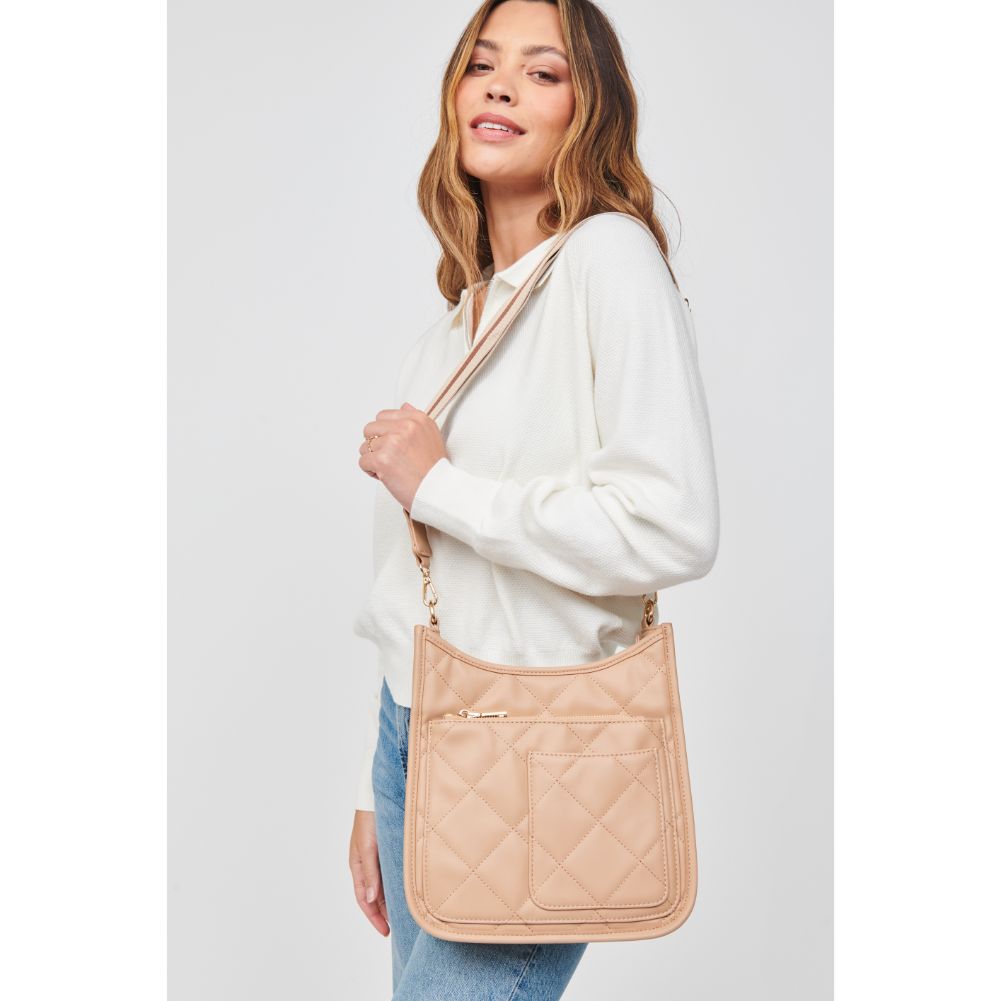 Woman wearing Natural Urban Expressions Harlie Crossbody 840611104854 View 1 | Natural