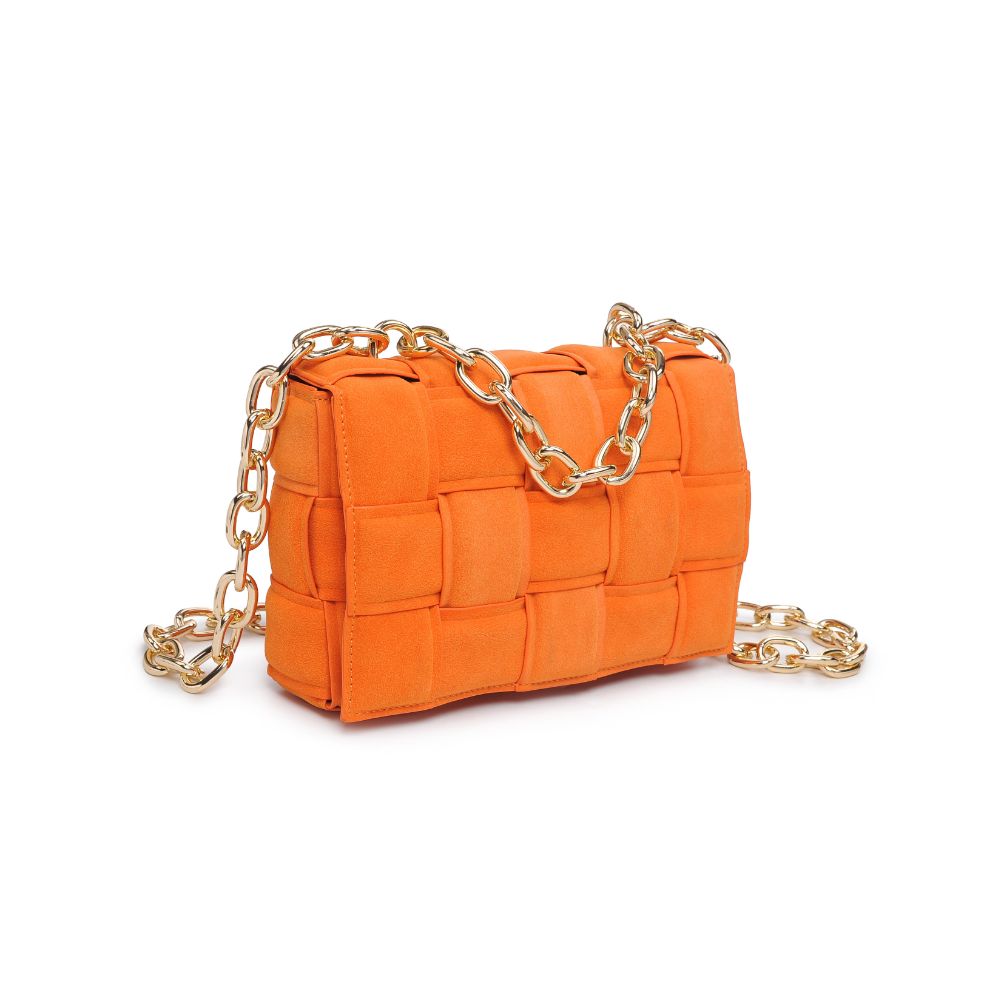 Product Image of Urban Expressions Ines Suede Crossbody 840611100559 View 6 | Orange