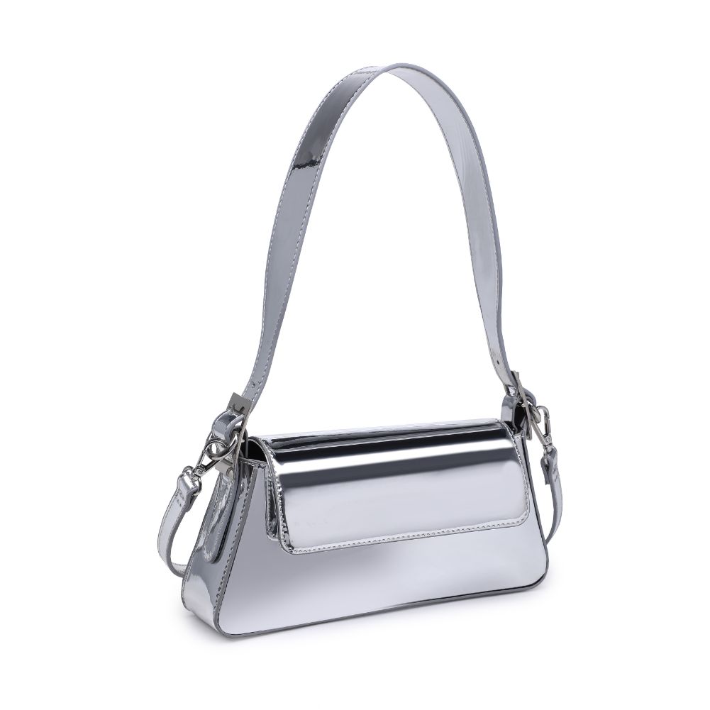 Product Image of Urban Expressions Donna Crossbody 840611120625 View 6 | Silver