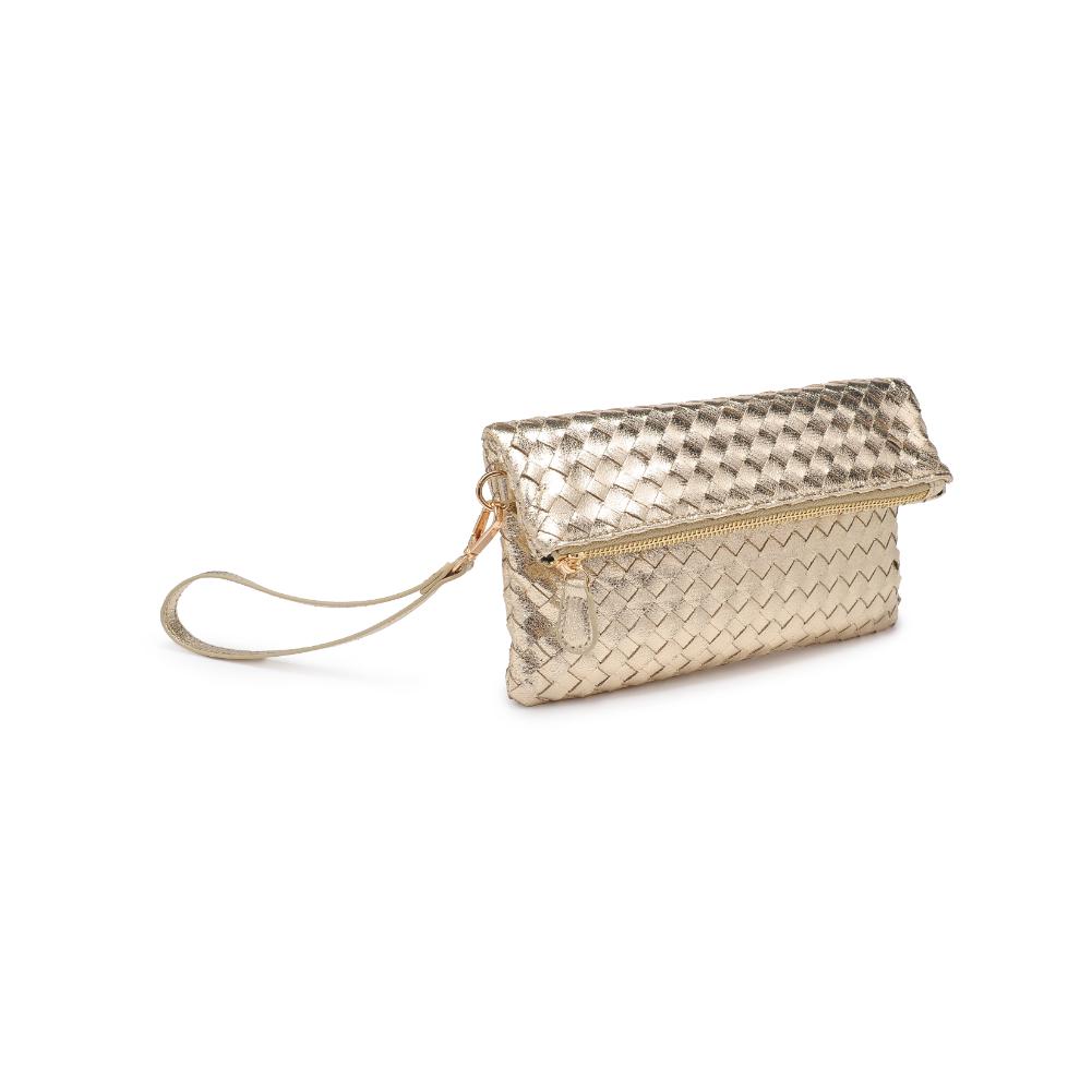 Product Image of Urban Expressions Aria Clutch 840611133960 View 6 | Gold