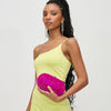 Woman wearing Hot Pink Urban Expressions Jimberly Evening Bag 840611129222 View 1 | Hot Pink