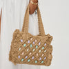 Woman wearing Natural Urban Expressions Calliope Tote 840611129352 View 1 | Natural