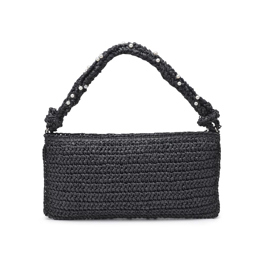 Product Image of Urban Expressions Clarissa Shoulder Bag 840611129925 View 7 | Black