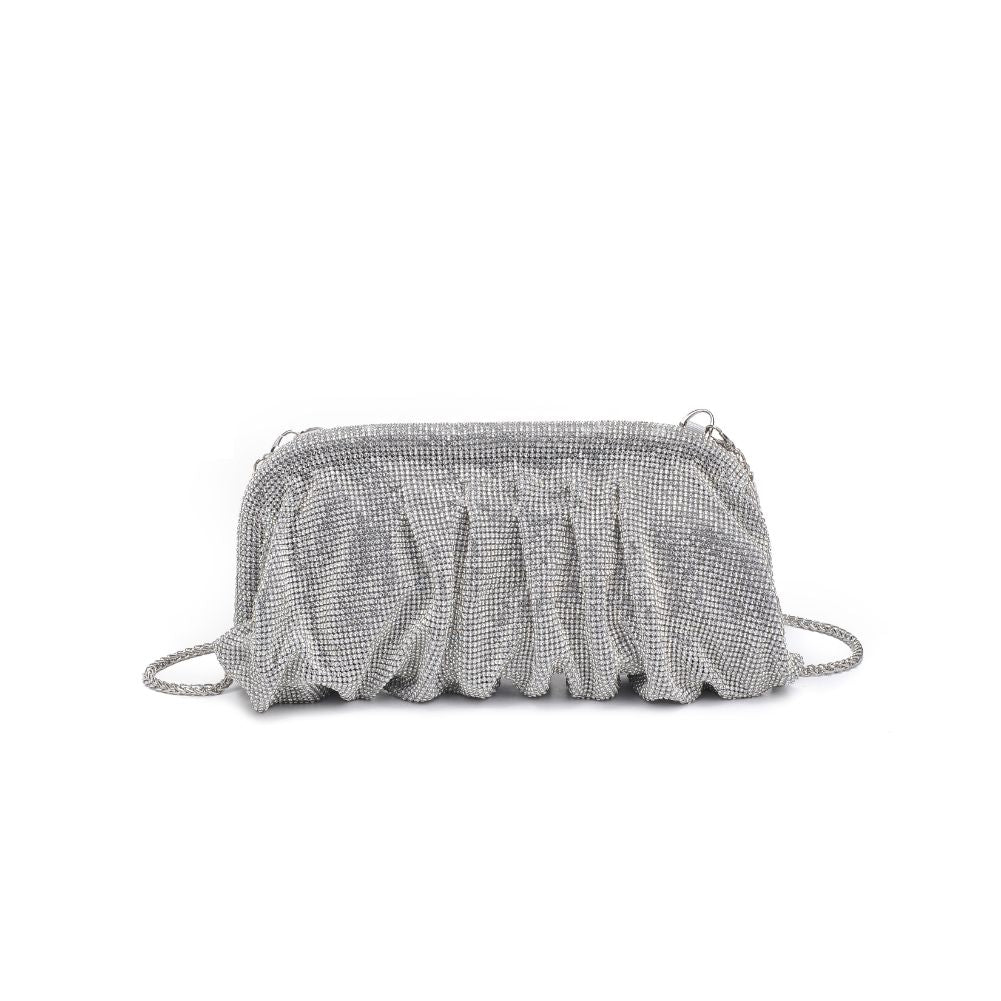 Product Image of Urban Expressions Irina Evening Bag 840611109378 View 5 | Silver